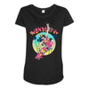 wonderful Maternity Scoop Neck T-shirt