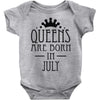 queens are born in july (2) Baby Onesie