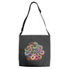 donut hungry Adjustable Strap Totes