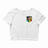 Flower Pocket Crop Top