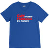 gay by birth, fabulous by choice V-Neck Tee