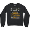 Born February Multitasking Problem Solving Tees Crewneck Sweatshirt