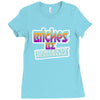 bitches be perfectly reasonable Ladies Fitted T-Shirt