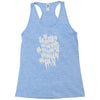 why so serious Racerback Tank