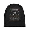 sagittarius christmas ugly sweater Baby Beanies
