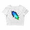 the birthplace of inspiration Crop Top