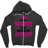 The Best Grammy Was Born In January Zipper Hoodie