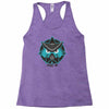 mustache animal Racerback Tank