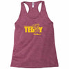 touchdown teddy Racerback Tank