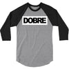 Dobre Black/White 3/4 Sleeve Shirt