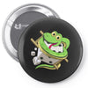 funny snake Pin-back button