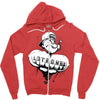 strong Zipper Hoodie
