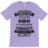 Super Cool Mimi Of A Freaking Awesome Granddaughter T-Shirt