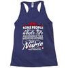 nurse Racerback Tank