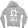libra zodiac Zipper Hoodie