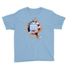 American Flag Q Fire Youth Tee