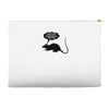 rat funny geek nerd scientific experiments are fun Accessory Pouches