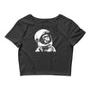 astronaut chimp Crop Top