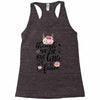 Though She Be But Little She Is Fierce Racerback Tank