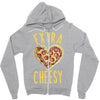 extra cheesy Zipper Hoodie
