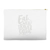 eat well travel often Accessory Pouches
