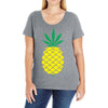 pineapple Ladies Curvy T-Shirt