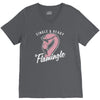 single flamingle V-Neck Tee