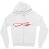 jake paul signature red Zipper Hoodie