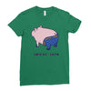 insert coin Ladies Fitted T-Shirt