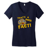 rock fact Women's V-Neck T-Shirt