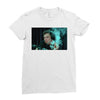 elon musk smoke Ladies Fitted T-Shirt