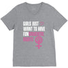Girls Just Want to Have Fundamental Rights V-Neck Tee
