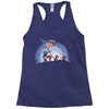 raising the flag Racerback Tank
