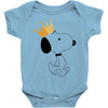 Crown Snoopy Baby Bodysuit