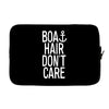 boat hair don't care Laptop sleeve