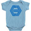 action film logo cannon Baby Onesie
