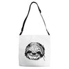 ask me why i'm lazy sloth! Adjustable Strap Totes