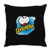skellington Throw Pillow
