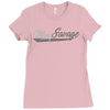 man savage Ladies Fitted T-Shirt