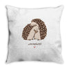 hedgehugs Throw Pillow