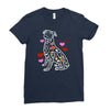colorful boxer Ladies Fitted T-Shirt