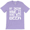 my indian name is runs with beer T-Shirt