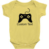 custom text Baby Bodysuit