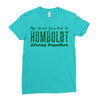 My Heart Goes Out To HUMBOLDT Strong Together Ladies Fitted T-Shirt