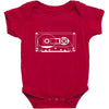 audio cassette 80's 90's party hip hop nostalgia retro Baby Bodysuit