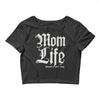 mom lifemom life Crop Top