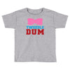 tweedle dee matching Toddler T-shirt