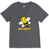 bee happy V-Neck Tee