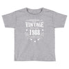 original parts vintage established 1988 perfectly aged Toddler T-shirt