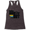 lets hug it out Racerback Tank
